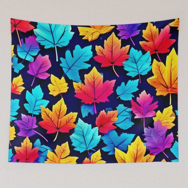 Item preview, Cool-Toned Leaf 3D Art designed and sold by Health And Fitness Posts e-Store.