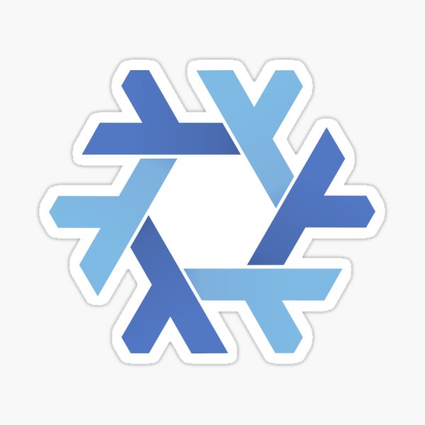 Artikel-Vorschau von NixOS-Logo, designt und verkauft von CutePlanetEarth.