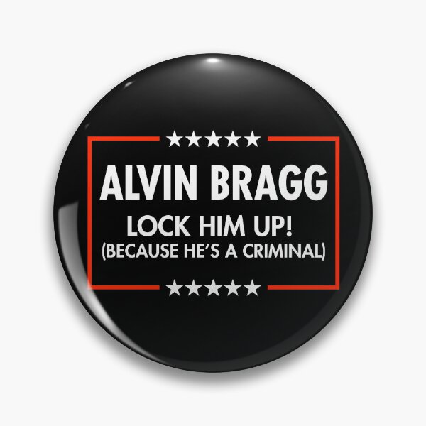 Item preview, Alvin Bragg - Lock Him Up - Because He's a criminal (black) designed and sold by Thelittlelord.
