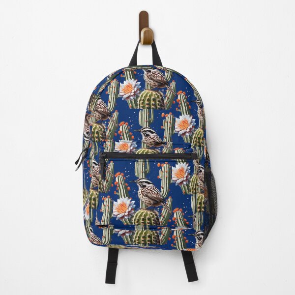 Item preview, Cactus Wren Surrounded By Saguaro Cactus Blossom designed and sold by taiche.
