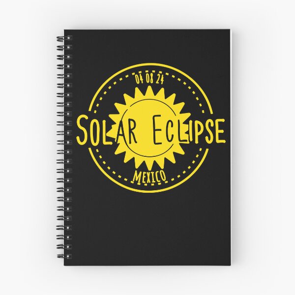 Item preview, Mexico 040824 Total Solar Eclipse 2024 - yellow designed and sold by EmeraldeaArt.