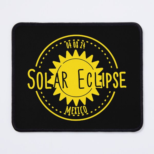 Item preview, Mexico 040824 Total Solar Eclipse 2024 - yellow designed and sold by EmeraldeaArt.