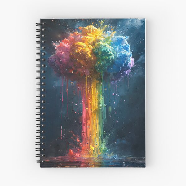 Item preview, Rainbow Drip Mushroom Cloud designed and sold by OccultDreams.