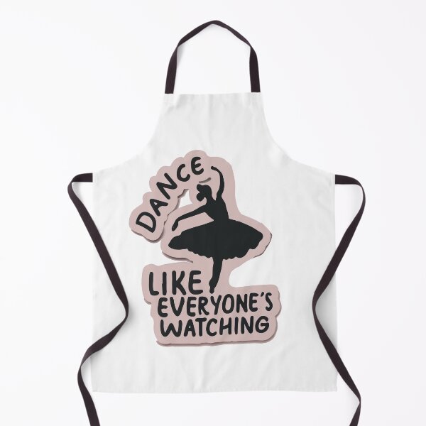 Item preview, Elegant Ballerina Silhouette - Dance Like Everyone's Watching designed and sold by NiftyWrx.
