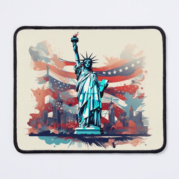 Item preview, Statue of Liberty. In brush strokes style. designed and sold by SBD-Shop.