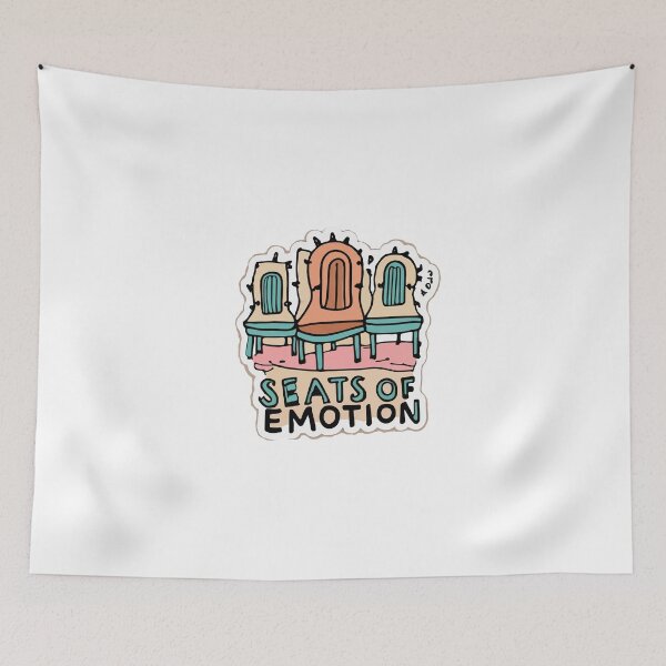 Item preview, Seats of Emotion - Whimsical Theater Chairs Design designed and sold by NiftyWrx.