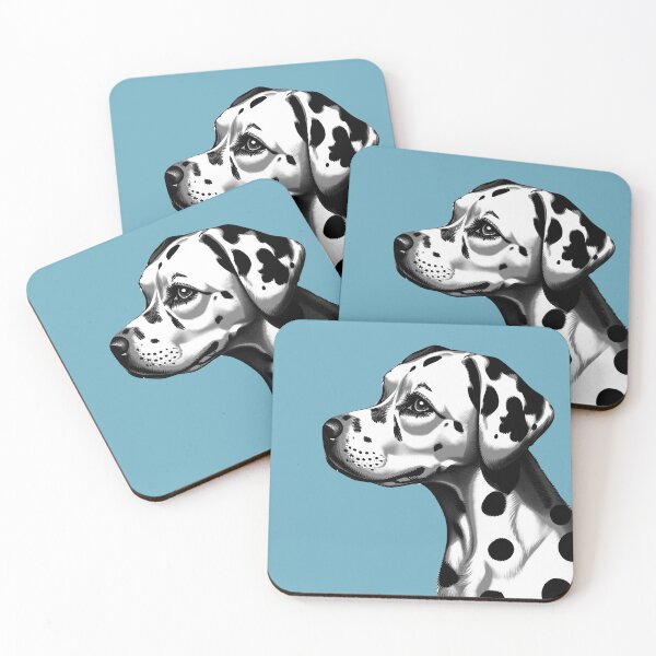Item preview, Dashing Dotted Dalmatian, Dashing Dotted Dalmatian: Vintage Dog Lover Art designed and sold by furrlieben.