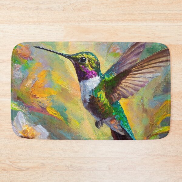 Item preview, Beautiful Hummingbird Illustrations designed and sold by drawbey.