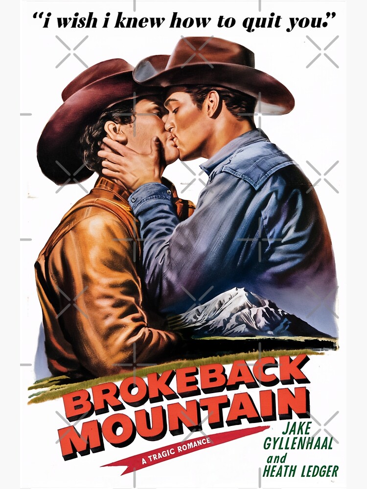 Vintage Brokeback Mountain Poster | Poster