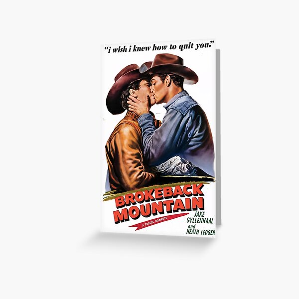 Aperçu de l'œuvre Affiche vintage de Brokeback Mountain créée et vendue par greggfriedrice.
