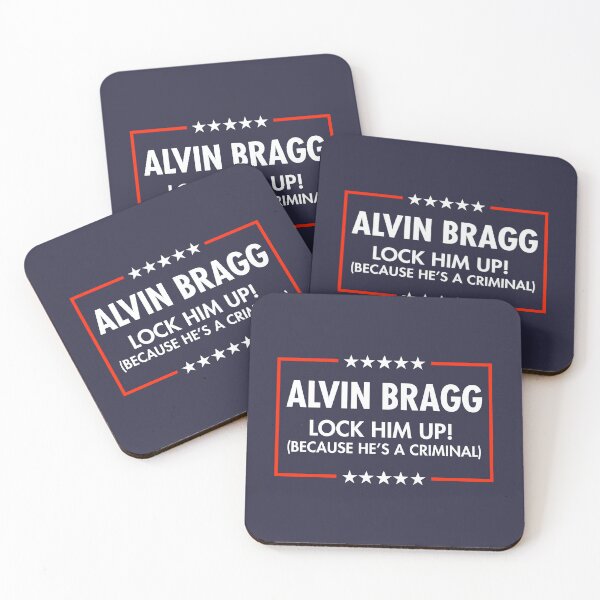 Item preview, Alvin Bragg - Lock Him Up - Because He's a criminal (BLUE) designed and sold by Thelittlelord.