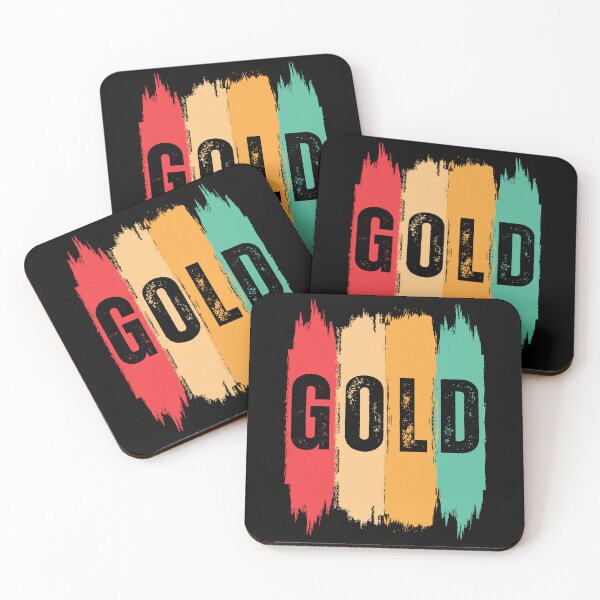 Item preview, Gold design for youth girls and boys designed and sold by DunuStore.