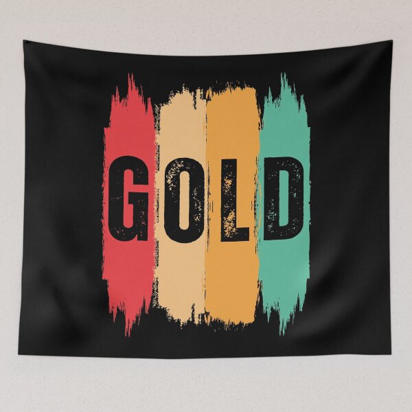 Item preview, Gold design for youth girls and boys designed and sold by DunuStore.