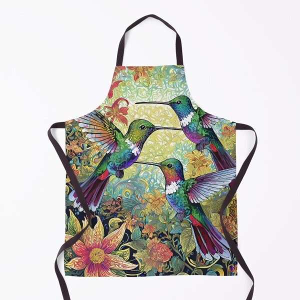 Item preview, Beautiful Hummingbird Illustrations designed and sold by drawbey.