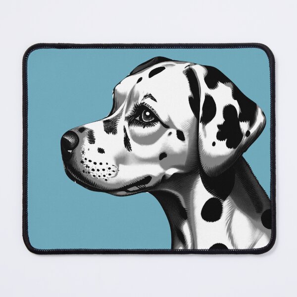 Item preview, Dashing Dotted Dalmatian, Dashing Dotted Dalmatian: Vintage Dog Lover Art designed and sold by furrlieben.