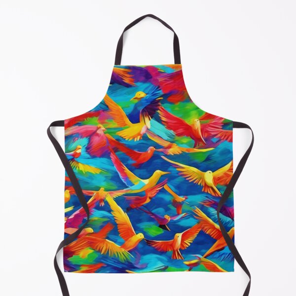 Item preview, Vibrant Birds Painting designed and sold by Health And Fitness Posts e-Store.
