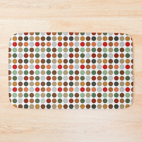 Poster Dots Bath Mat
