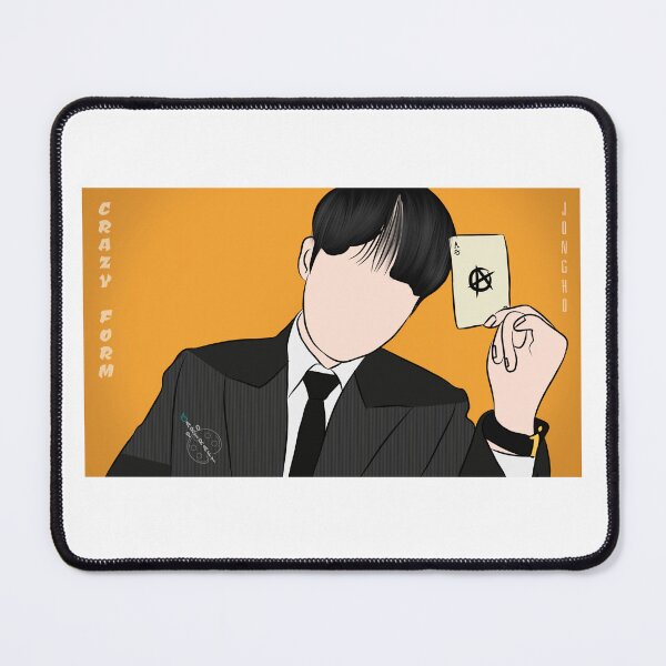 Item preview, Jongho of Ateez From Crazy Form designed and sold by ArtRaftPro.