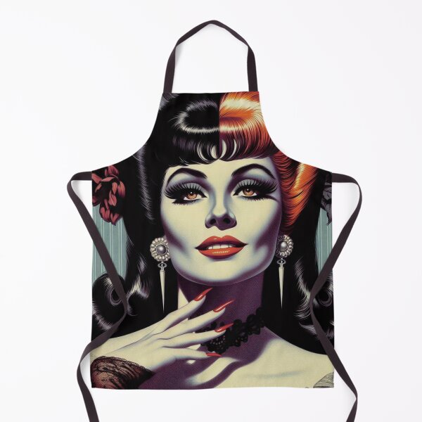 Item preview, Vintage Horror Woman designed and sold by PulpVintage.