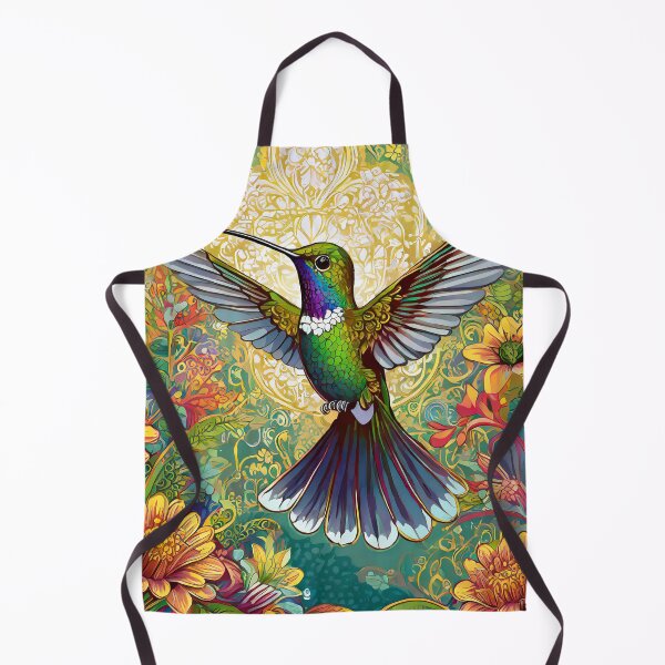 Item preview, Beautiful Hummingbird Illustrations designed and sold by drawbey.