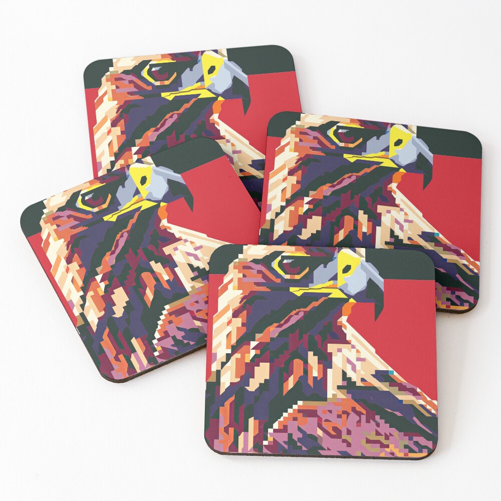 Item preview, Coasters (Set of 4) designed and sold by retro-typo.