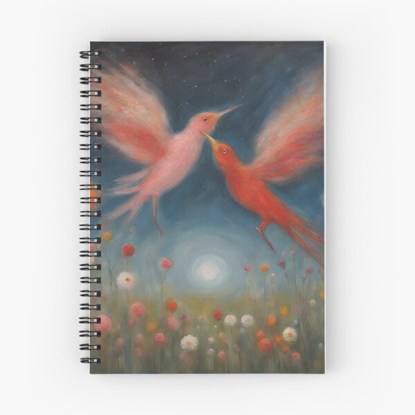 Item preview, Hummingbirds and flowers designed and sold by ohsopurposeless.