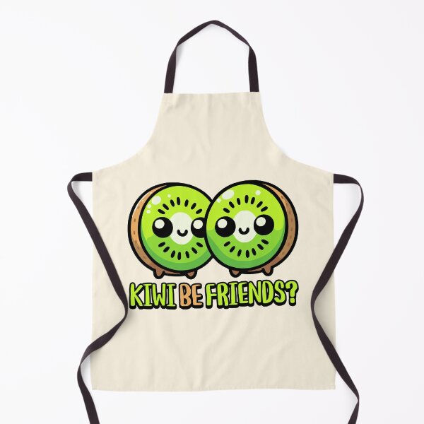 Item preview, Kiwi Be Friends! Cute Kiwi Fruit Pun designed and sold by PMCreative.