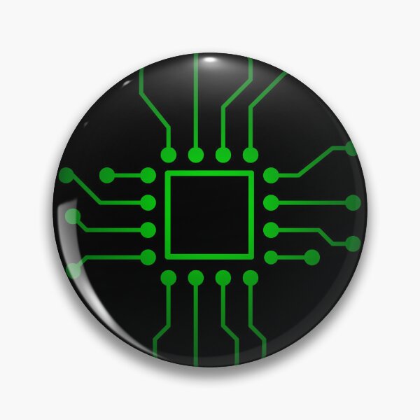 Artikelvorschau, Tech Circuitry: Digitale Zeichnung eines grünen Schaltplans entworfen und verkauft von RiciPaneto.