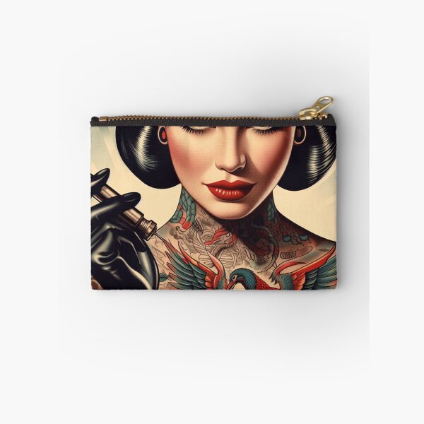 Item preview, Vintage Tattoo Pin-up designed and sold by PulpVintage.