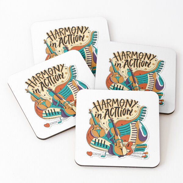 Item preview, Harmony in Action - Abstract Orchestra designed and sold by NiftyWrx.