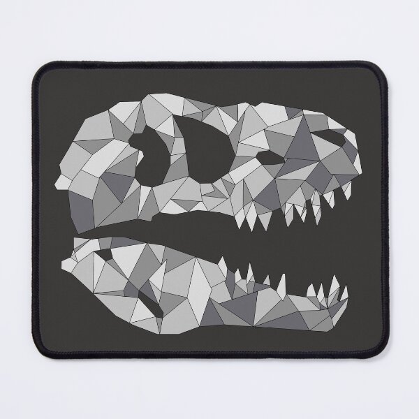 Item preview, T REX SKULL geometric designed and sold by hemp3x.