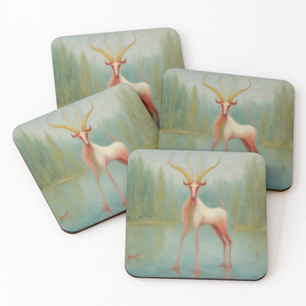 Item preview, peaceful deer god designed and sold by ohsopurposeless.