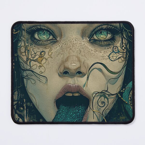 Item preview, Medusa Illustration designed and sold by OccultDreams.