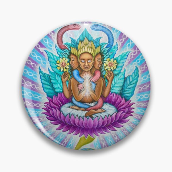 Vista previa del artículo con la obra «Espíritu de Cacao, divino femenino, sanación del corazón, cura corazon», diseñado y vendido por ChloeShalini.