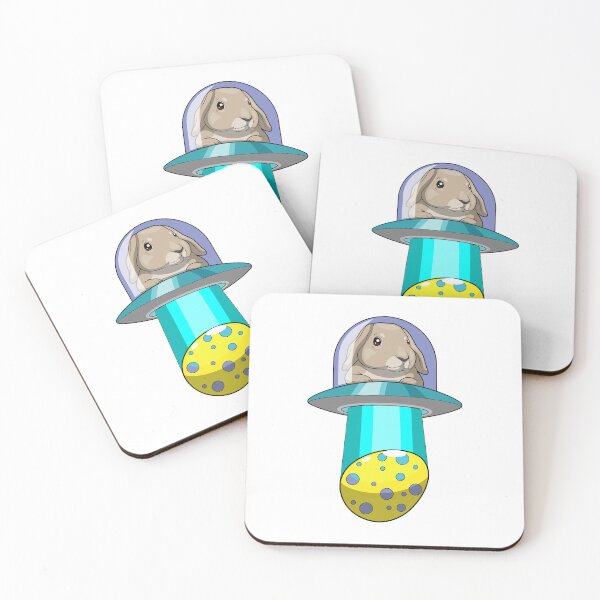 Aperçu de l'œuvre Rabbit Easter Easter egg Spaceship créée et vendue par Snabdesign84.