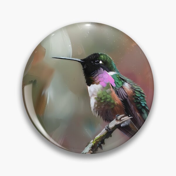 Item preview, Blue-throated Starfrontlet Majesty designed and sold by LivingArtClips.