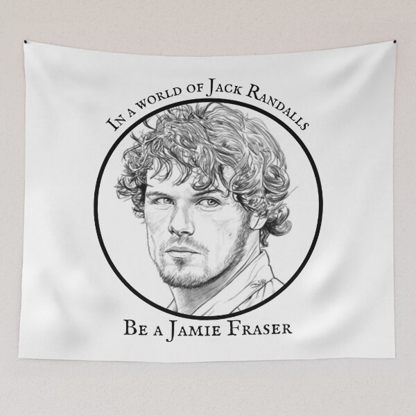 Item preview, Be a Jamie Fraser (Black) designed and sold by LyndaNoel Design.