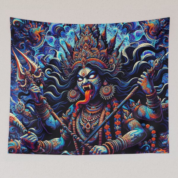 Item preview, Kali The Destroyer Fractal Psychedelic designed and sold by GuyBlank.