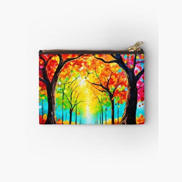 Item preview, Colorful Artistic Trees designed and sold by Health And Fitness Posts e-Store.