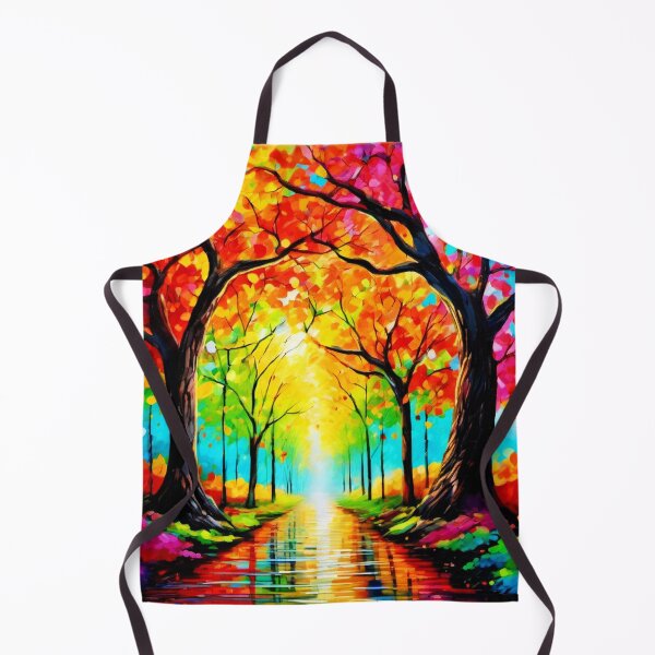 Item preview, Colorful Artistic Trees designed and sold by Health And Fitness Posts e-Store.