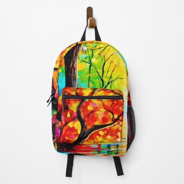 Item preview, Colorful Artistic Trees designed and sold by Health And Fitness Posts e-Store.
