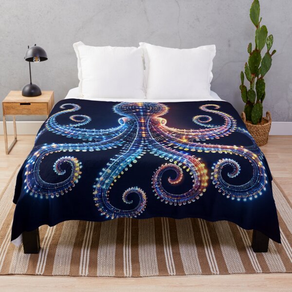 Item preview, Digital World Octopus designed and sold by zzz888.