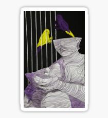 One Caged Bird Sticker