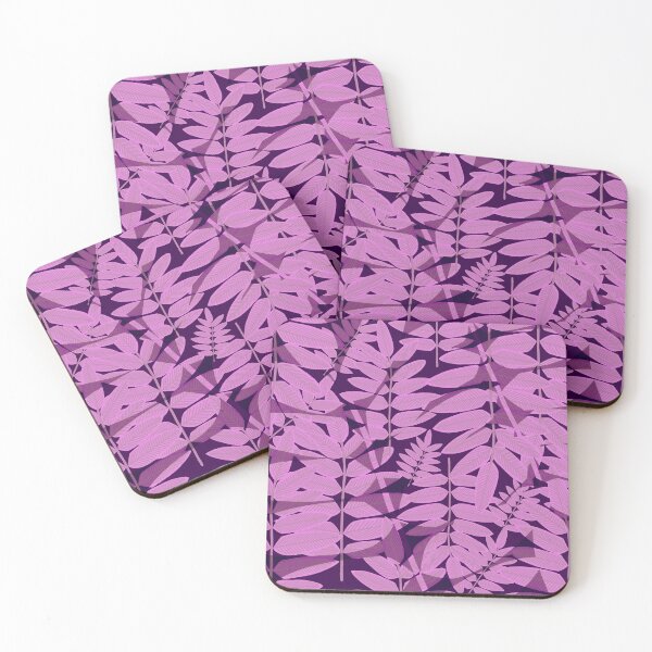 Item preview, Plum luxuriant botanical foliage abstract art. designed and sold by Meteryards.