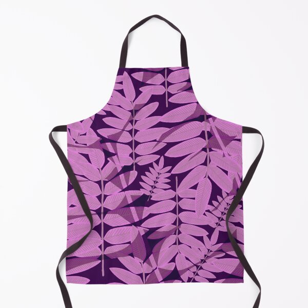 Item preview, Plum luxuriant botanical foliage abstract art. designed and sold by Meteryards.