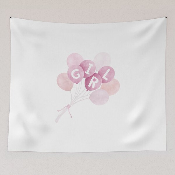 Item preview, Newborn Girl Balloons "Welcome to our family" princess. designed and sold by DamiCrea82.