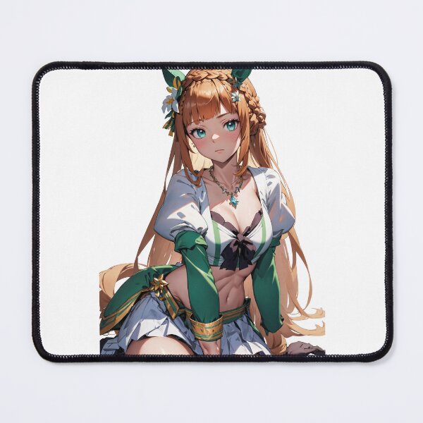 Item preview, Cute Anime Girl, Silence Suzuka - Uma Musume designed and sold by iloveanimechibi.