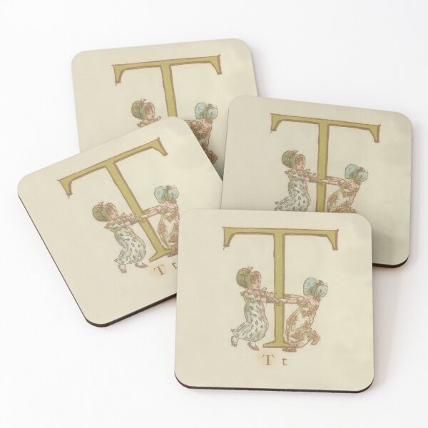 Item preview, Kate Greenaway Letter T designed and sold by stevepaint.