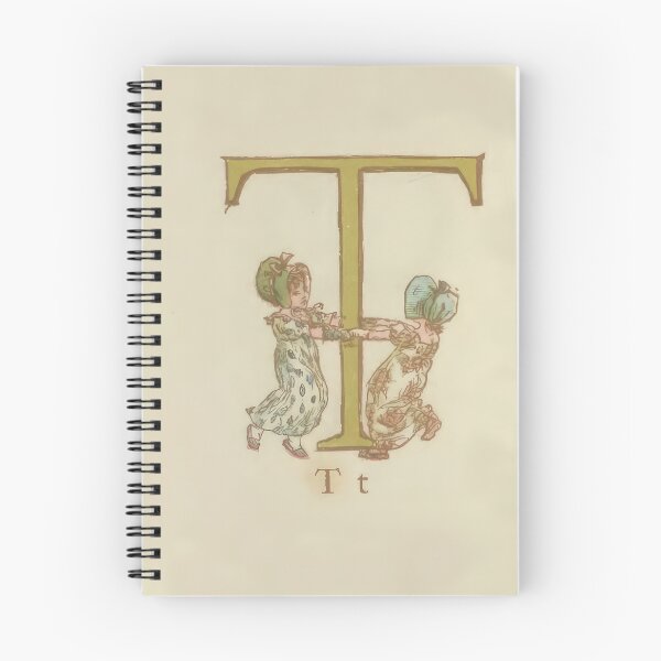 Item preview, Kate Greenaway Letter T designed and sold by stevepaint.