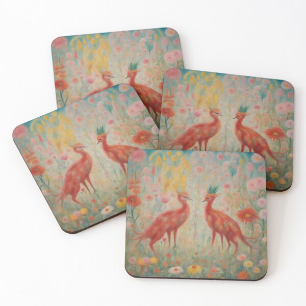 Item preview, Flower birds designed and sold by ohsopurposeless.